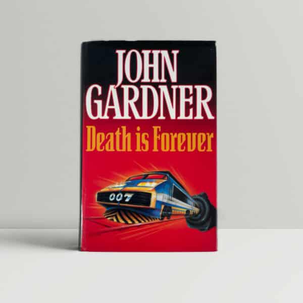 john gardner death is forever first edition1