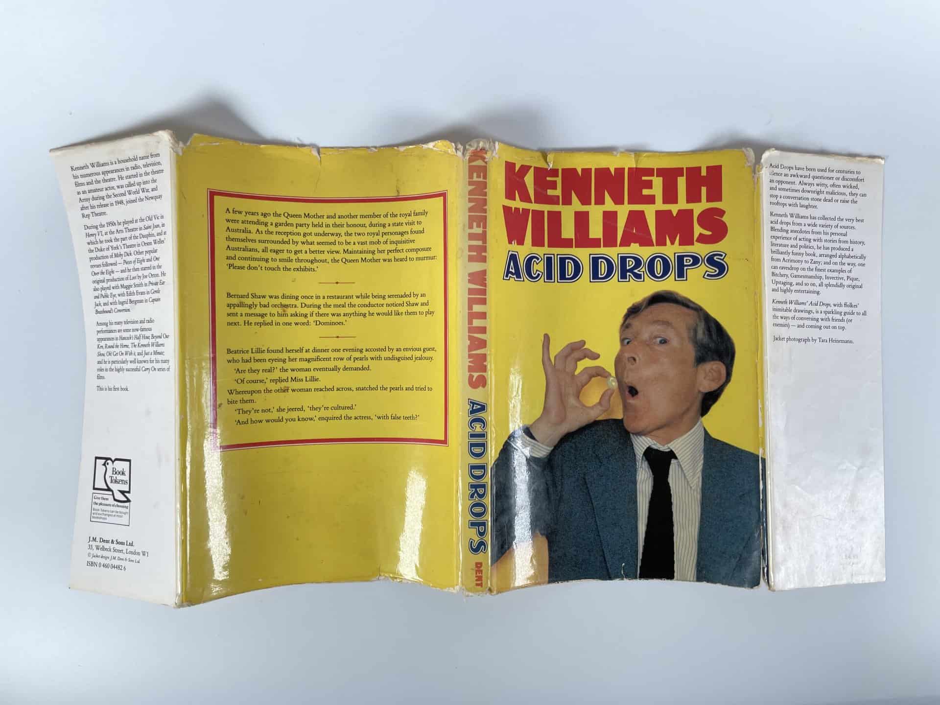 kenneth williams acid drops signed first edition5