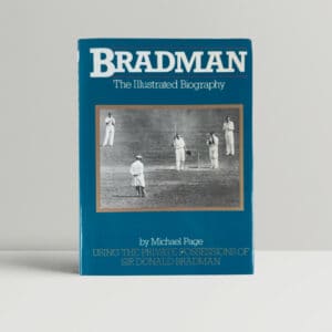 michael page bradman signed first edition1