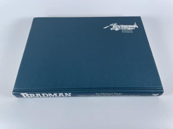 michael page bradman signed first edition4