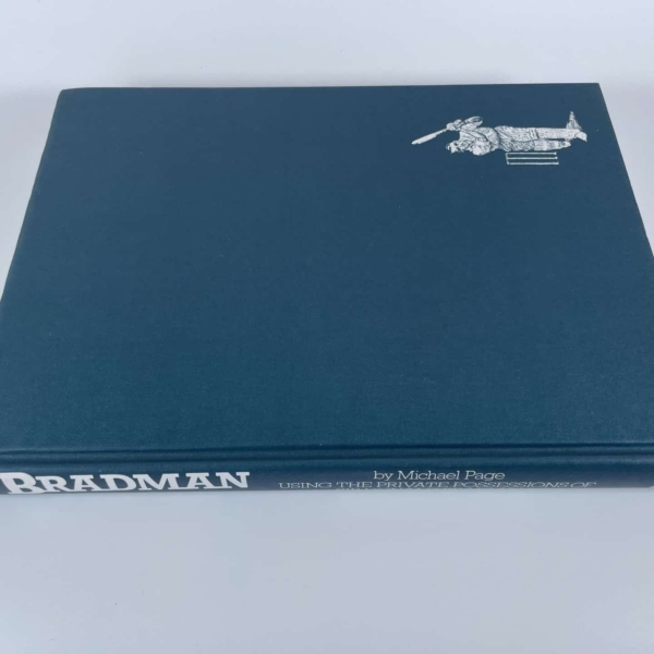 michael page bradman signed first edition4