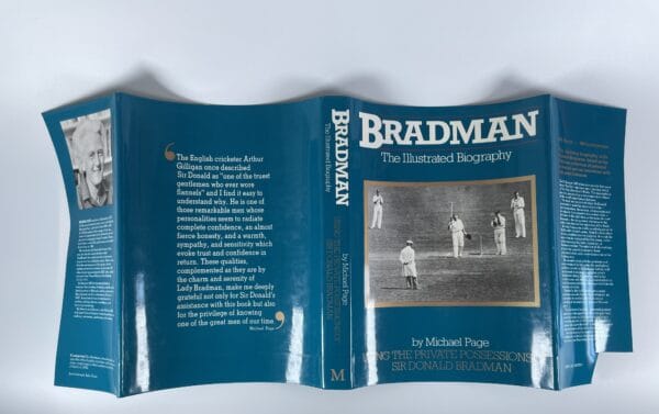 michael page bradman signed first edition5