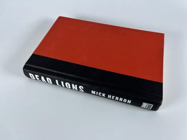 mick herron dead lions signed first us edition4