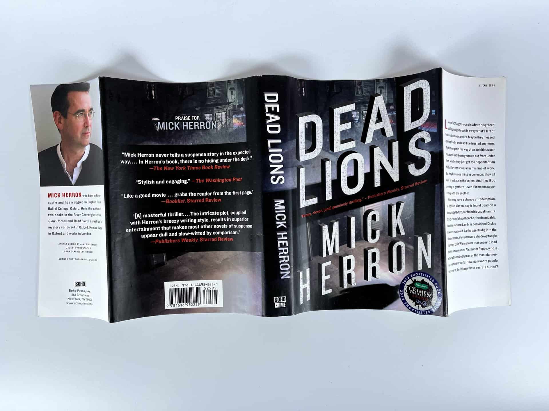 mick herron dead lions signed first us edition5