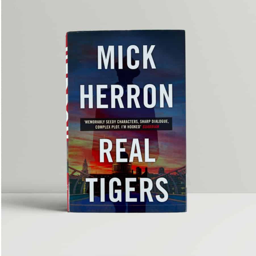 mick herron real tigers signed first uk edition1