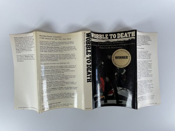 peter lovesey wobble to death first edition4
