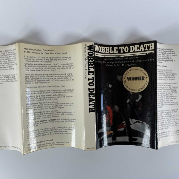 peter lovesey wobble to death first edition4