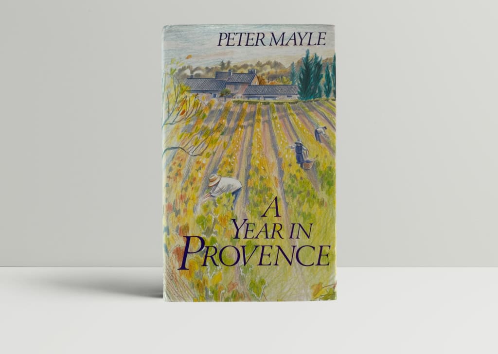 peter mayle a year in provence first ed1