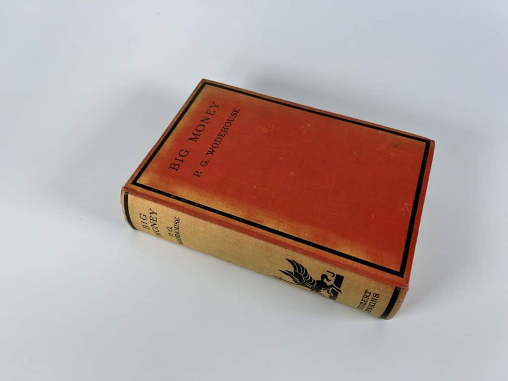 pg wodehouse big money first edition3