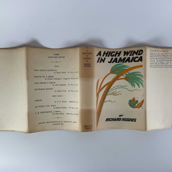 richard hughes a high win in jamaica first edition first edition5