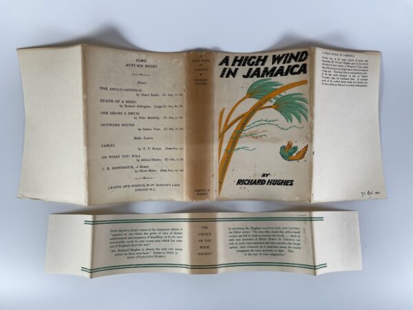 richard hughes a high win in jamaica signed banded first edition5