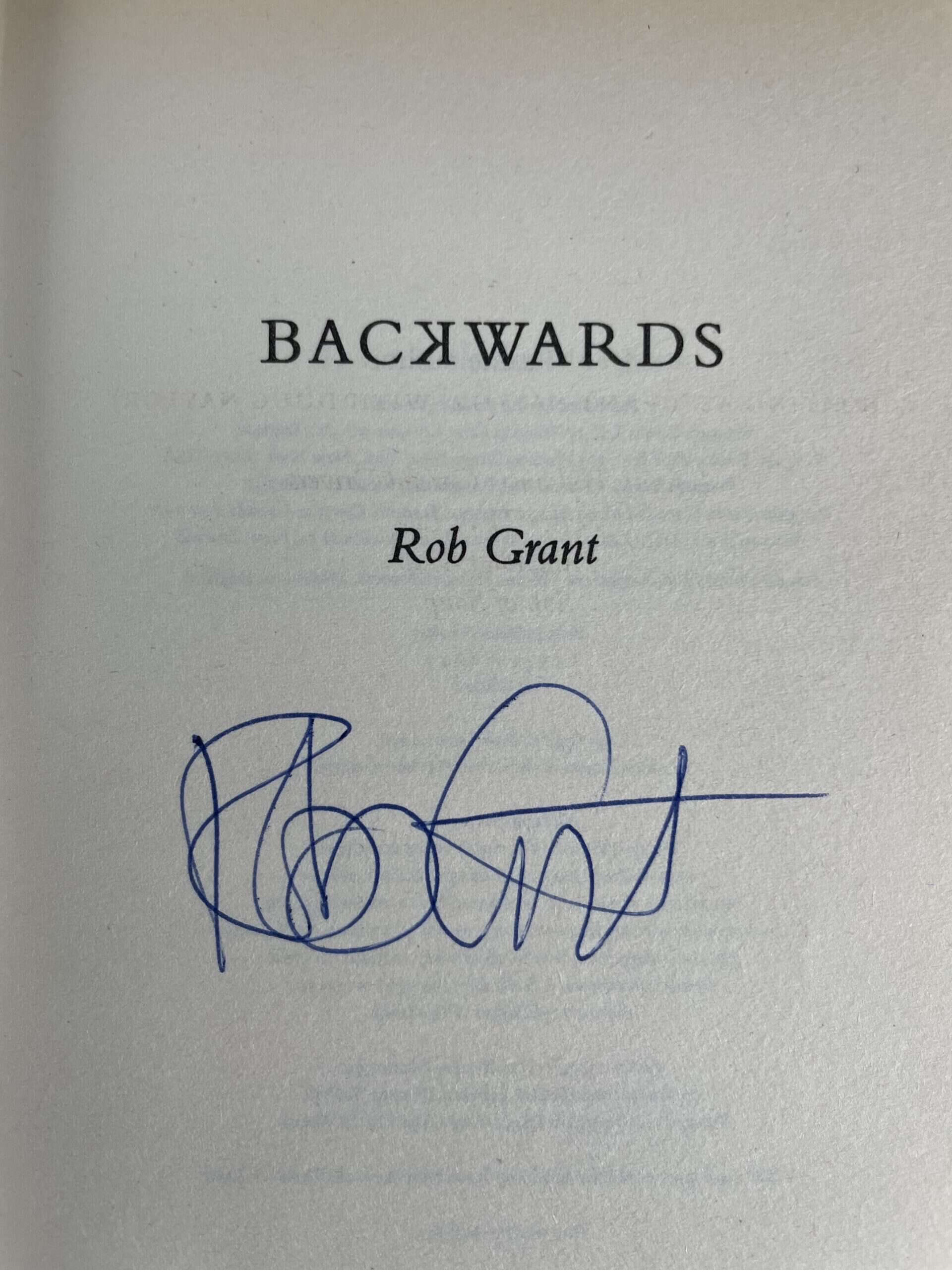 rob grant backwards signed first edition2