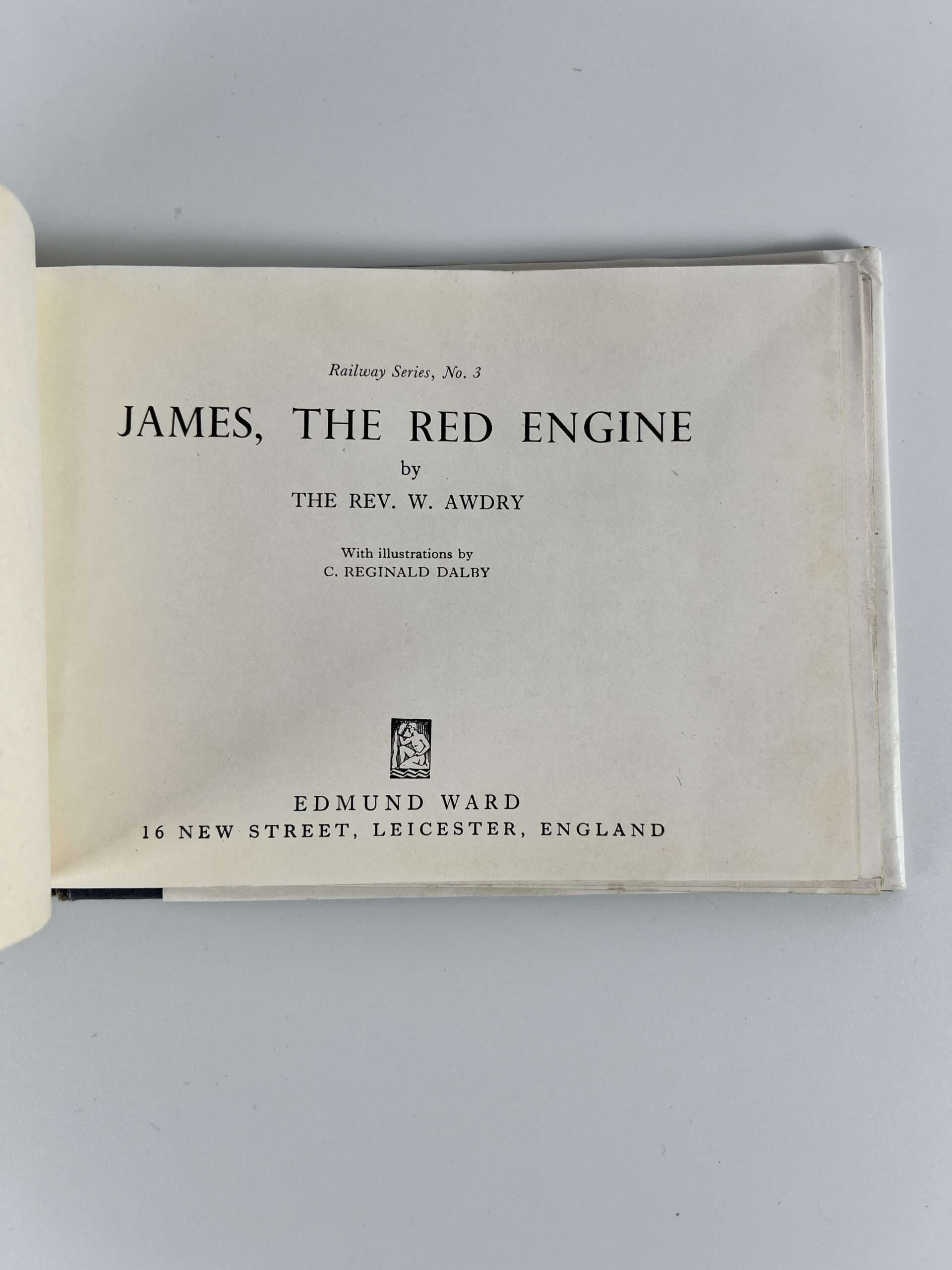rw awdry james the red engine first ed2
