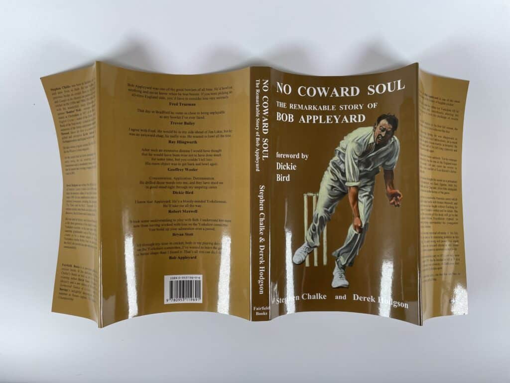 stephen chalke dereck hodgson no coward soul signed first edition5