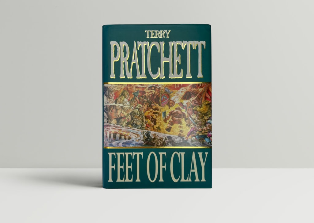 terry pratchett feet of clay first ed1