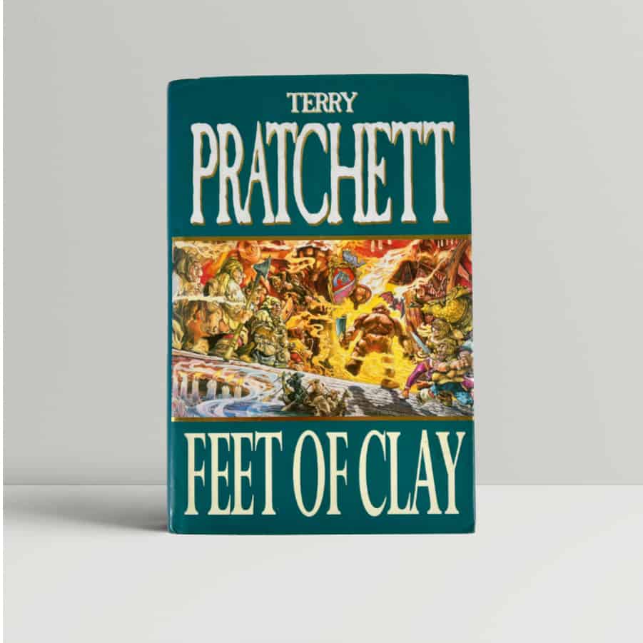 terry pratchett feet of clay first edi1