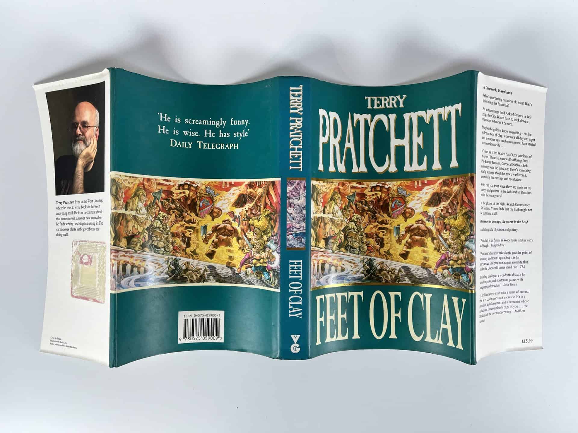 terry pratchett feet of clay first edi4