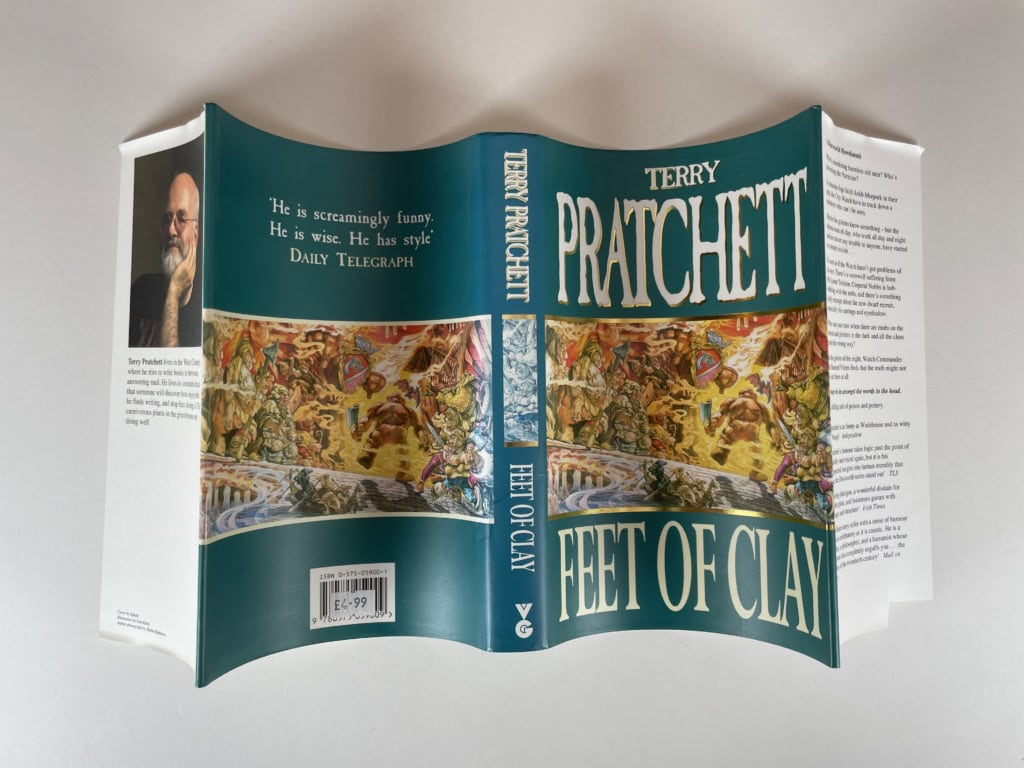 terry pratchett feet of clay firstedition4