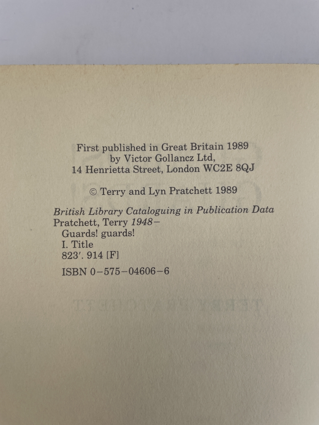 terry pratchett guards guards first2