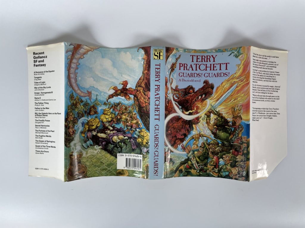 terry pratchett guards guards first edition4