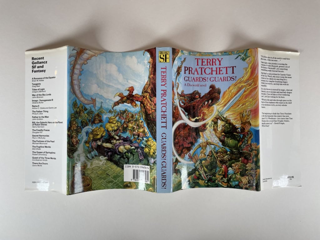 terry pratchett guards guards firstedition4