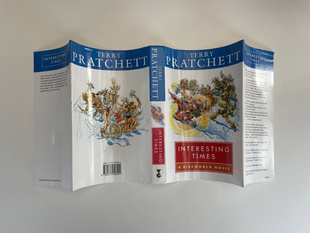 terry pratchett interesting times first edition4
