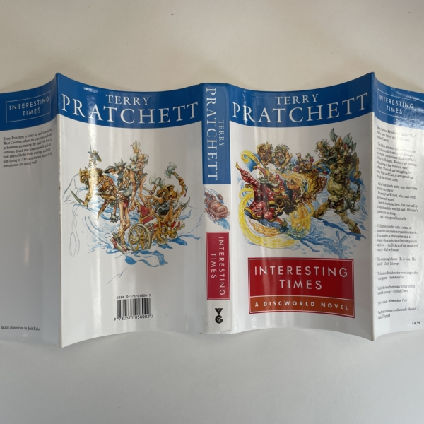 terry pratchett interesting times first edition4