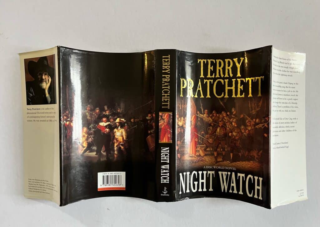 terry pratchett night watch first edi4