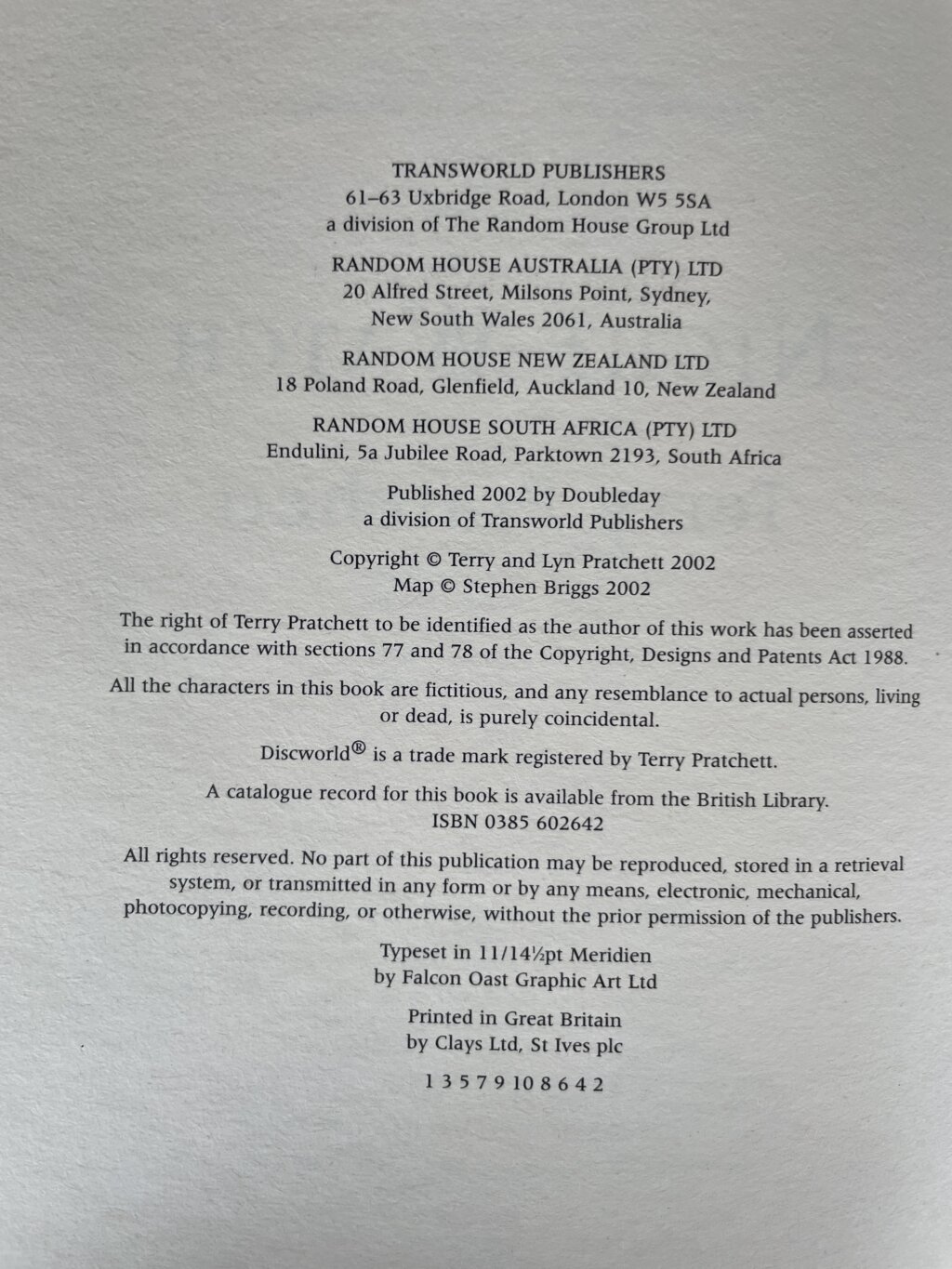 terry pratchett night watch firstedition2