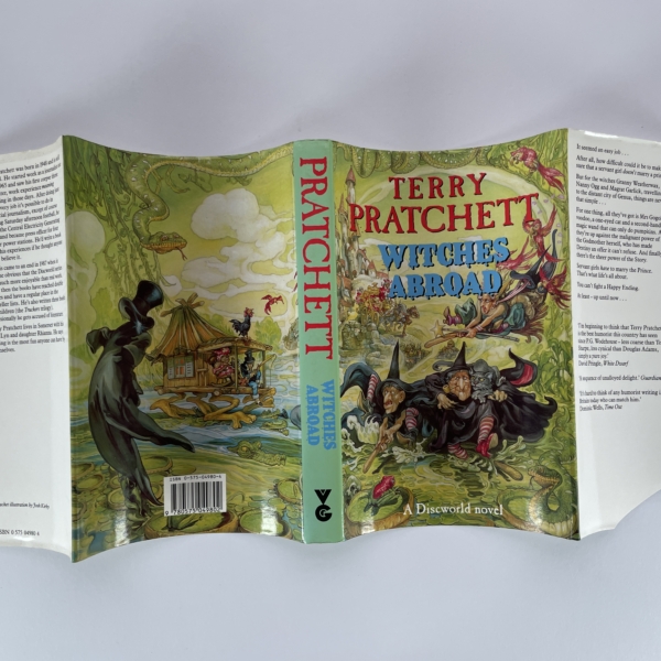 terry pratchett witches abroad first edi4
