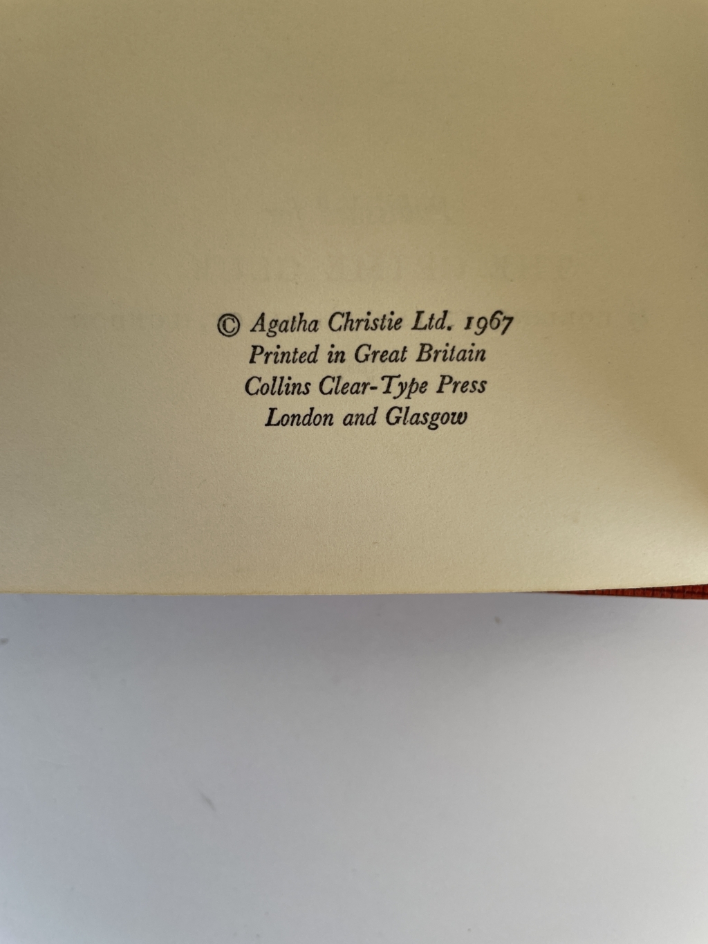 agatha christie endless night 1st edition2