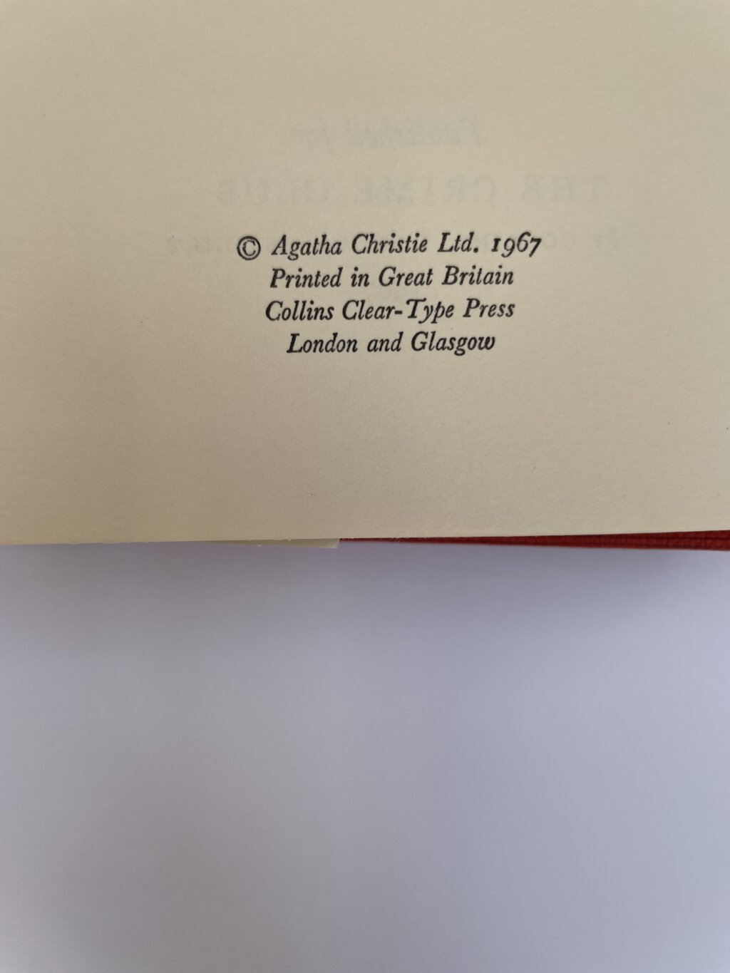 agatha christie endless night firstedition2