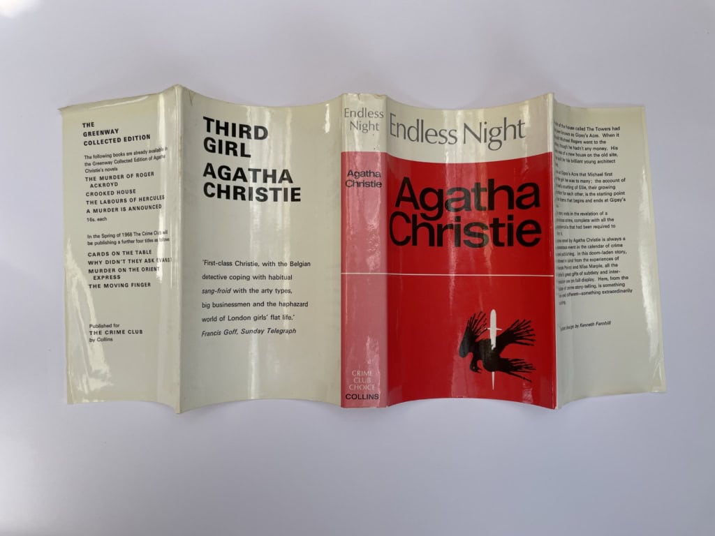 agatha christie endless night firstedition4