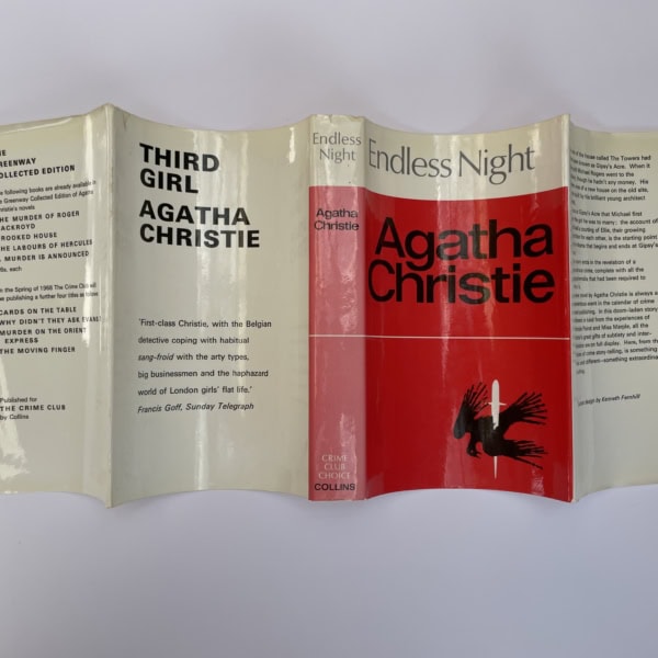 agatha christie endless night firstedition4
