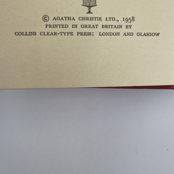 agatha christie ordeal by innocence first edition2