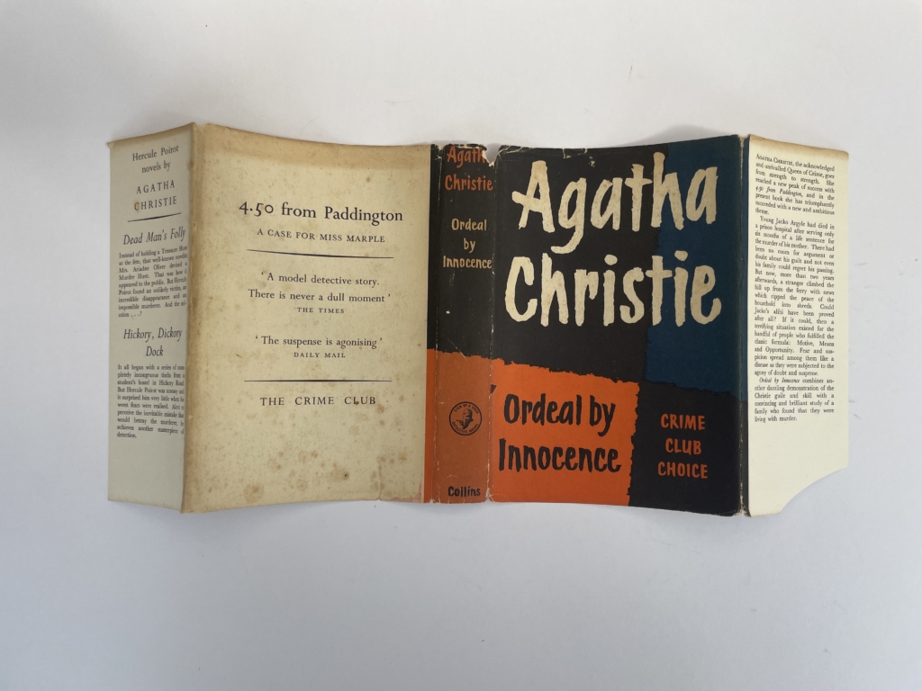 agatha christie ordeal by innocence first edition4