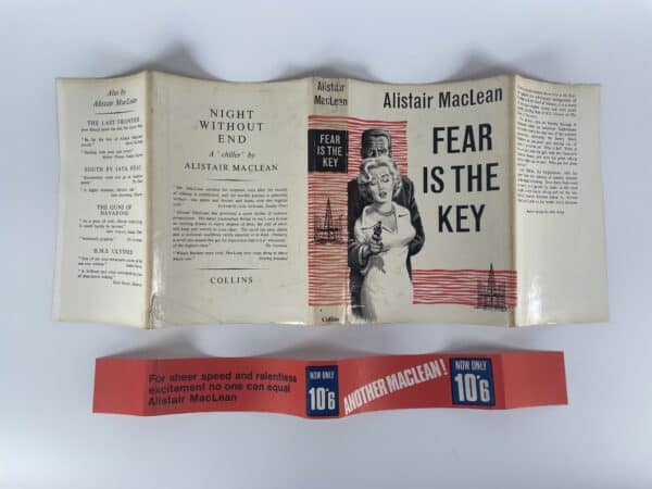 alistair maclean fear is the key first ed band 4