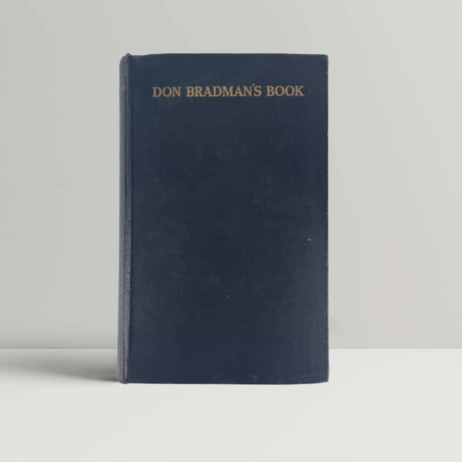 don bradman book signed first ed1