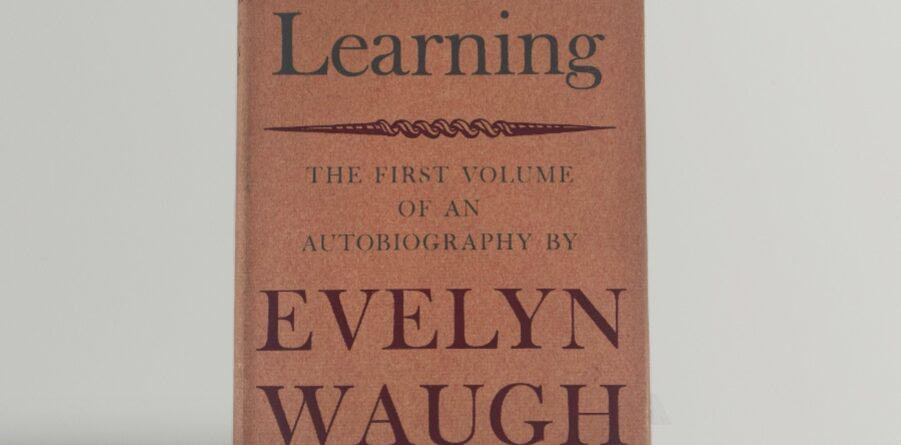 evelyn waugh a little learning first ed1