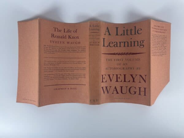 evelyn waugh a little learning first ed4