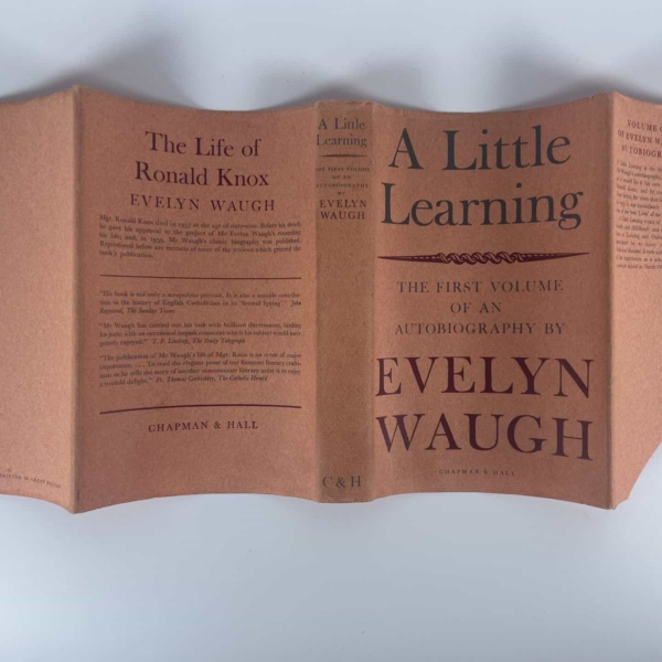 evelyn waugh a little learning first ed4