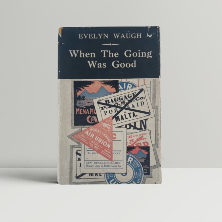 evelyn waugh when the going was good first ed1