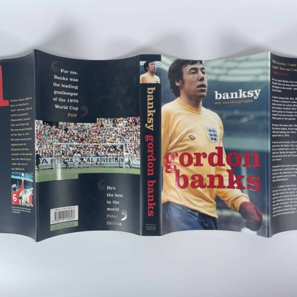 gordon banks banksy signed first 5