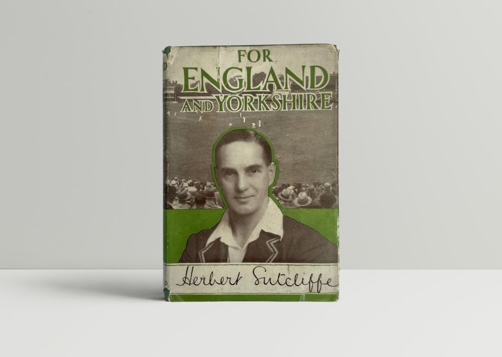 herbert sutcliffe for england signed first 1 herbert sutcliffe for england signed first 1