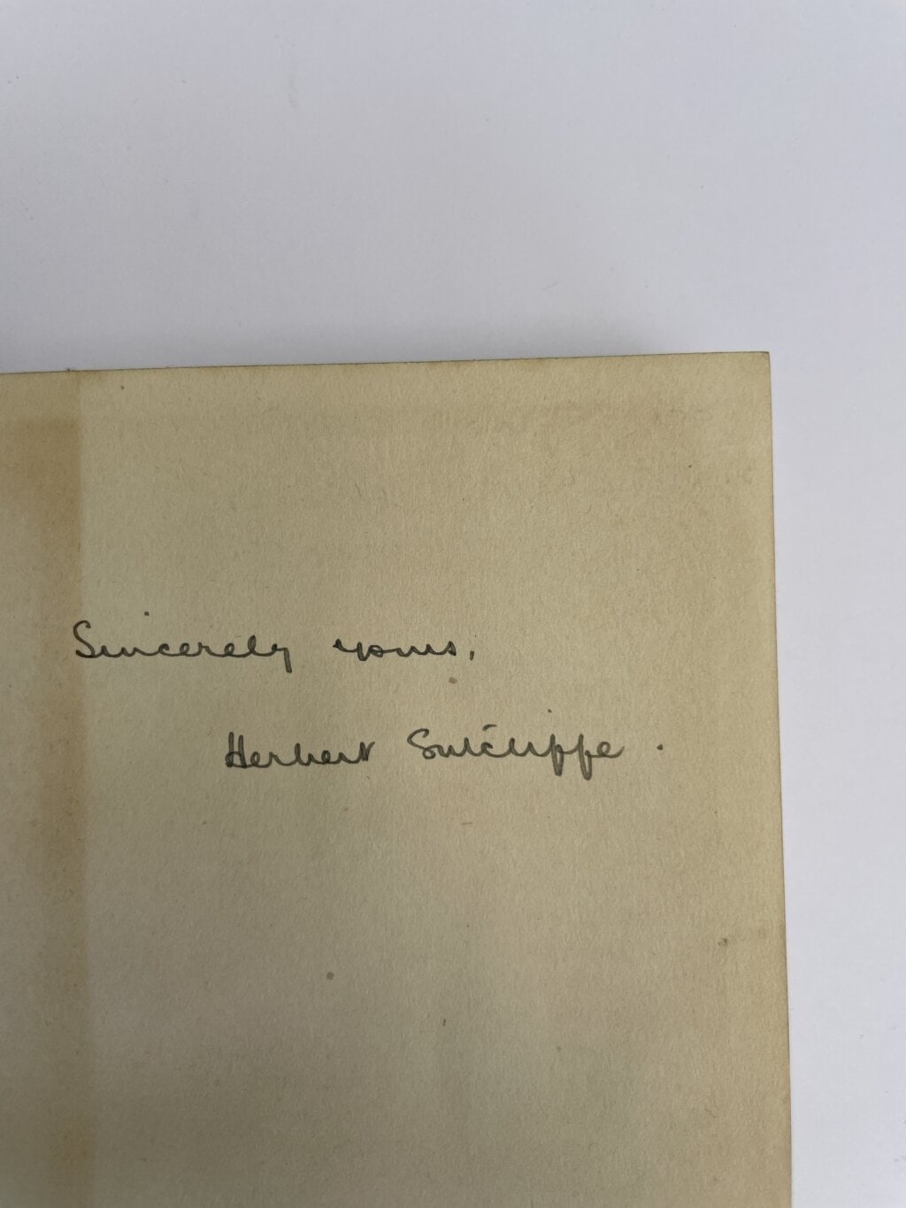 herbert sutcliffe for england signed first 2