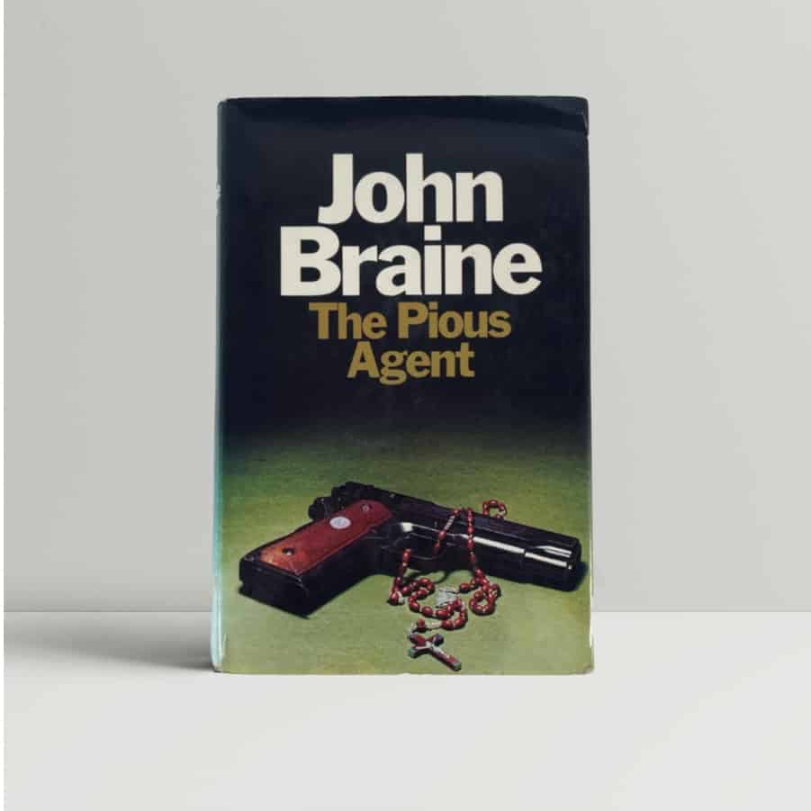 john braine the pious agent first edition1