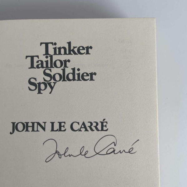 john le carre ttss signed first ed2