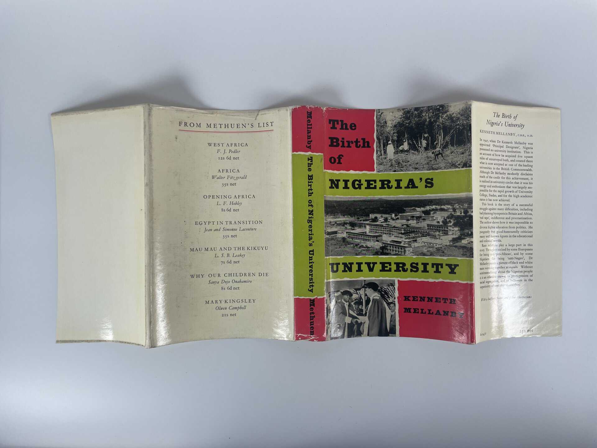 kenneth mellanby the birth of nigerias university signed first 5