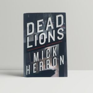 mick herron dead lions signed 1st ed1