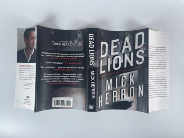 mick herron dead lions signed 1st ed5